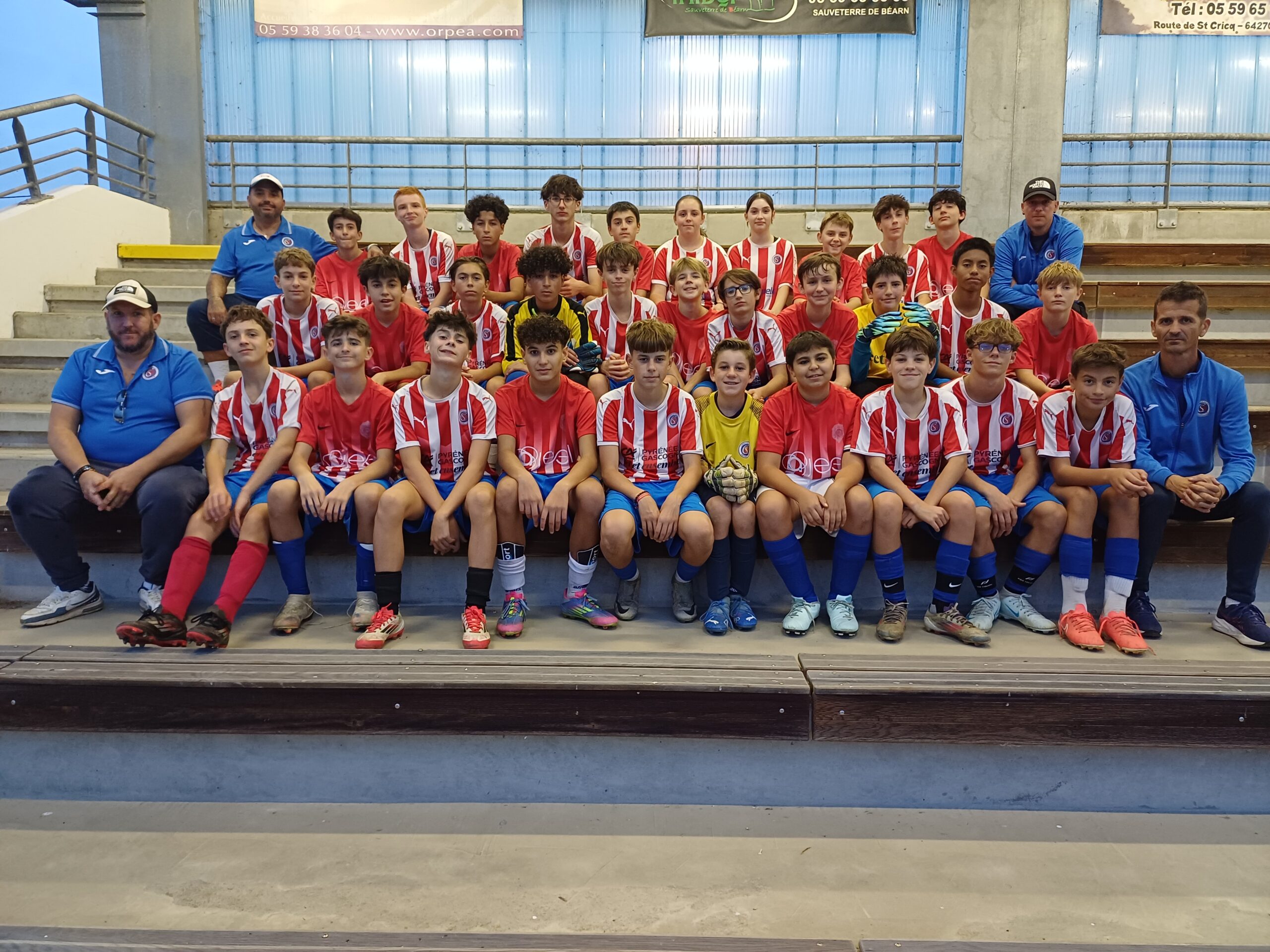 Groupe U14 U15 du Carresse Salies FC