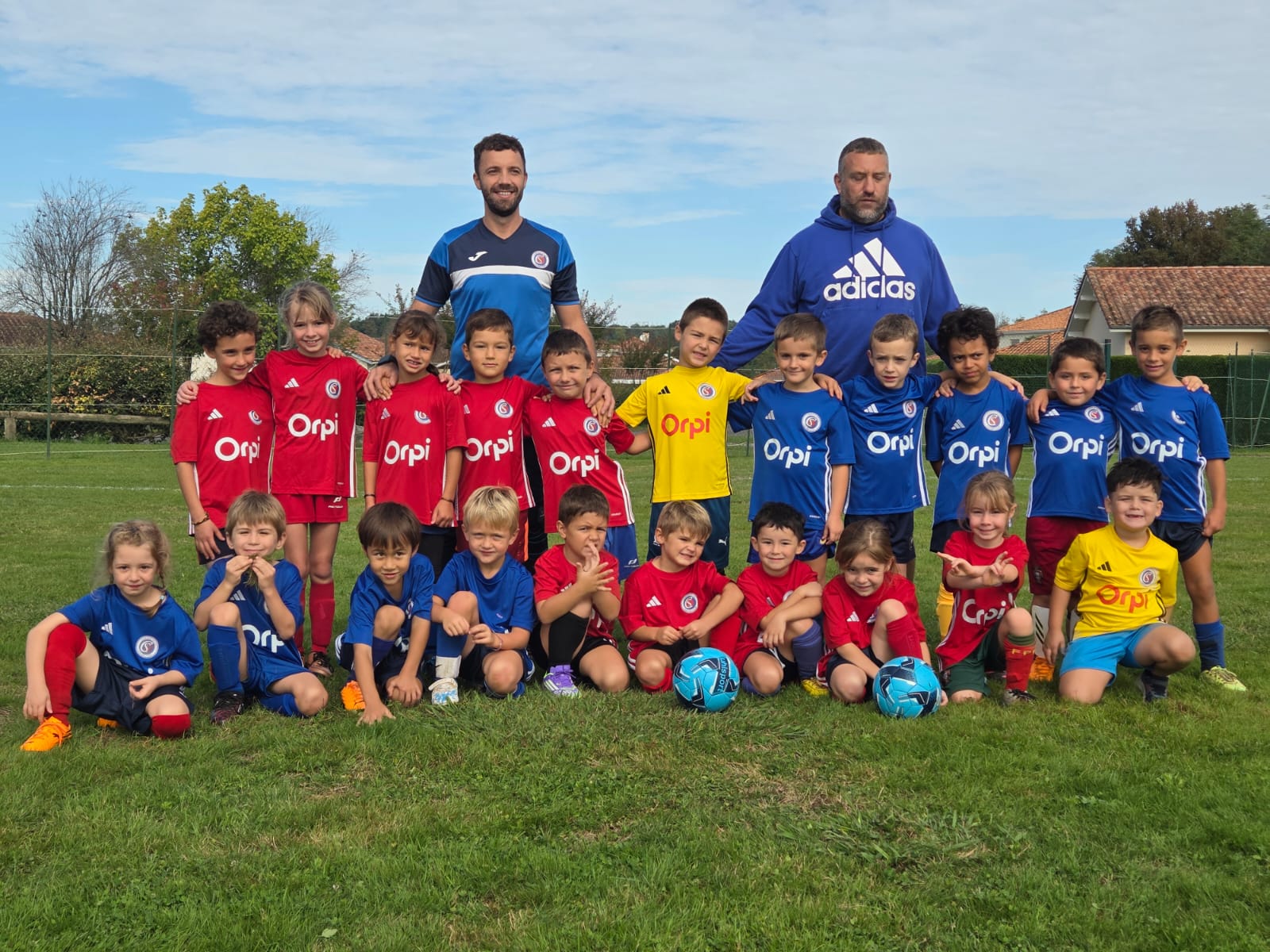 Équipe U7 du Carresse Salies FC