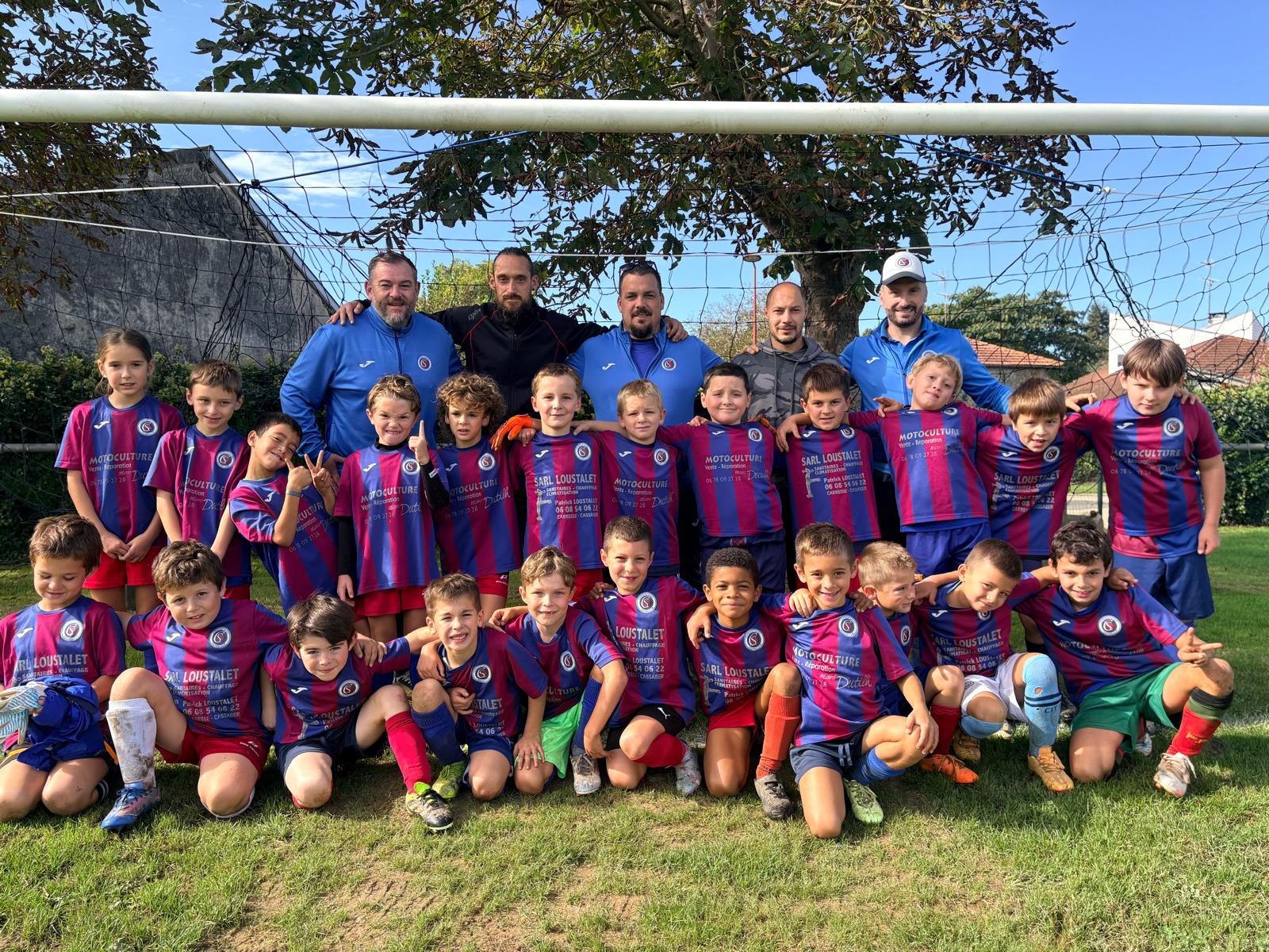 Équipe U9 du Carresse Salies FC