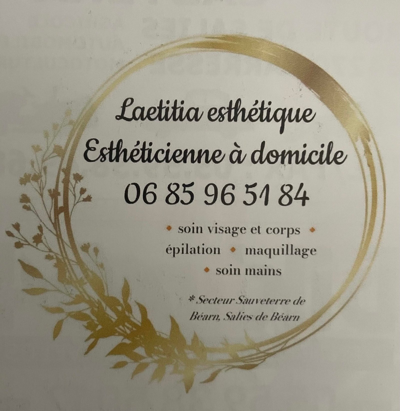 Laetitia Esthétique, partenaire du CSFC