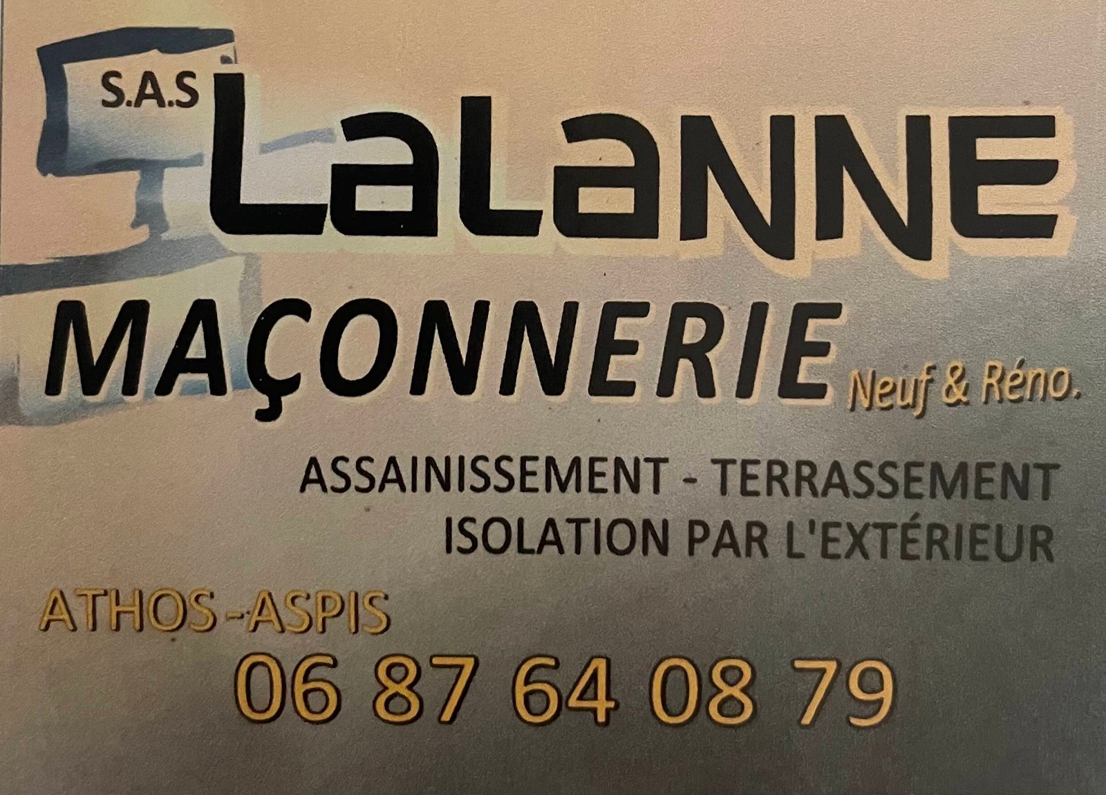 Lalanne Maçonnerie, partenaire du CSFC